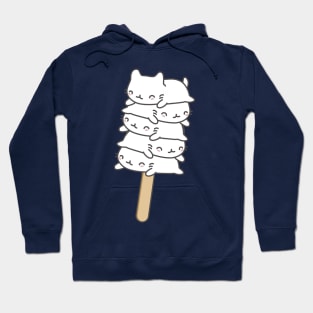 Kitty icecream on a stick Hoodie